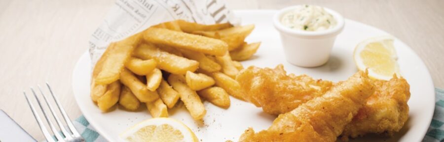 Histoire du fish and chips anglais traditionnel